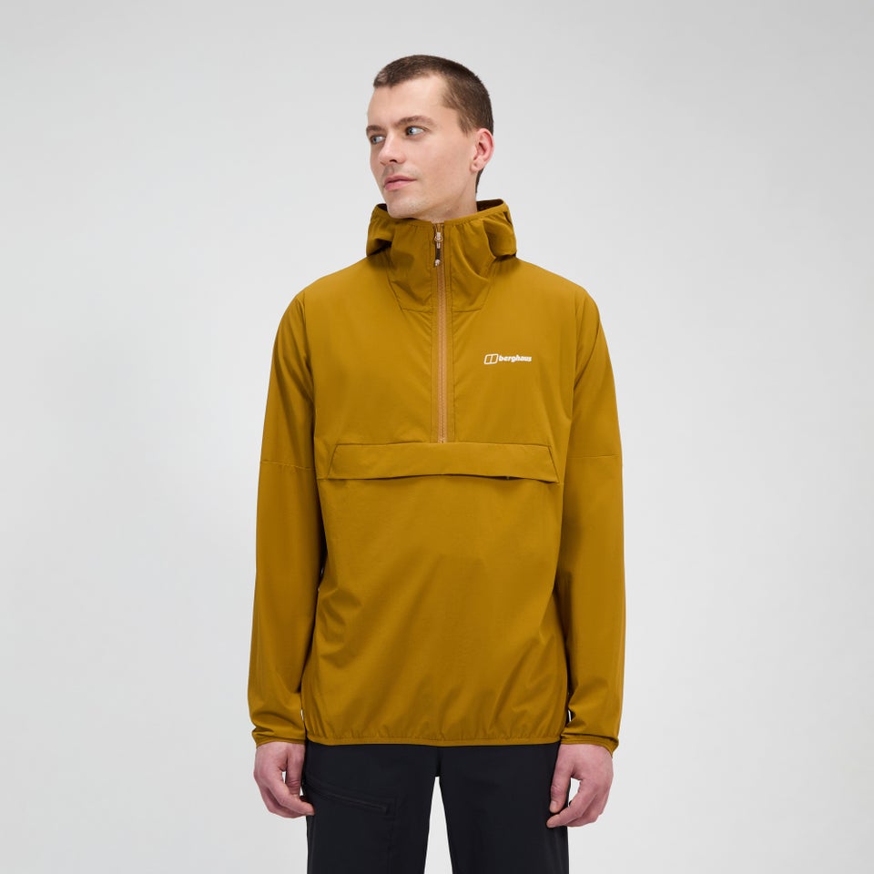 Wandermoor Wind Smock für Herren - Braun