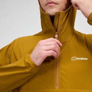 Wandermoor Wind Smock für Herren - Braun
