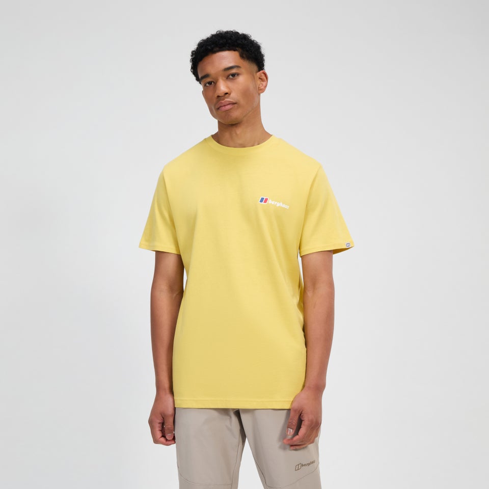 Berghaus Class Logo Shirt für Herren - Gelb