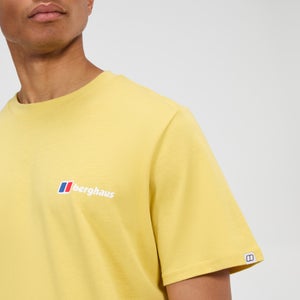 Berghaus Class Logo Shirt für Herren - Gelb