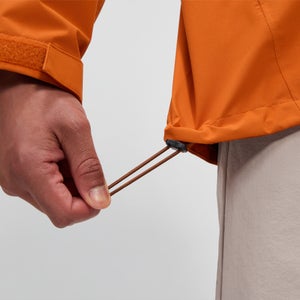 Men's Arnaby Hooded Waterproof Jacket - Orange