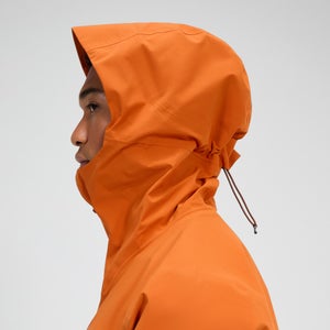 Men's Arnaby Hooded Waterproof Jacket - Orange