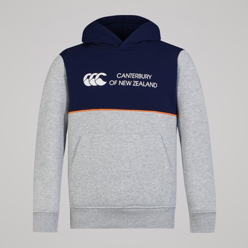 KIDS LEGENDS PANEL HOODIE NAVY