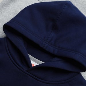 KIDS LEGENDS PANEL HOODIE NAVY