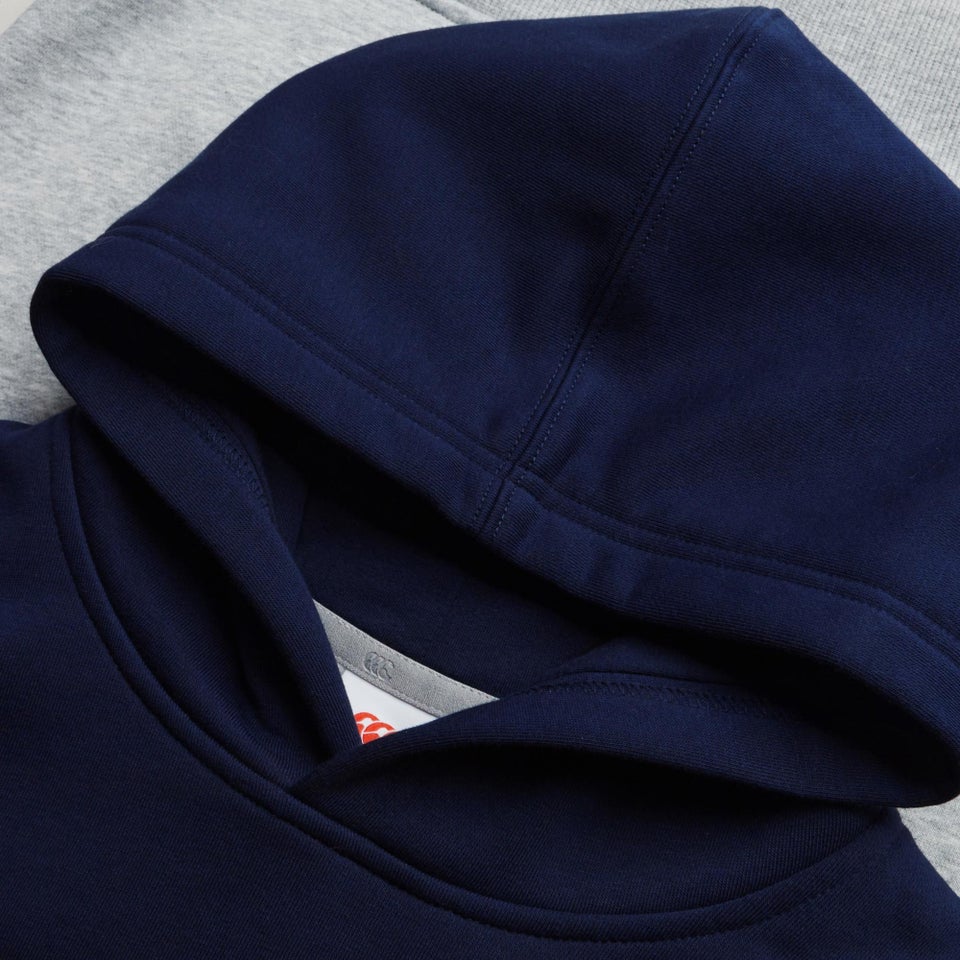 KIDS LEGENDS PANEL HOODIE NAVY