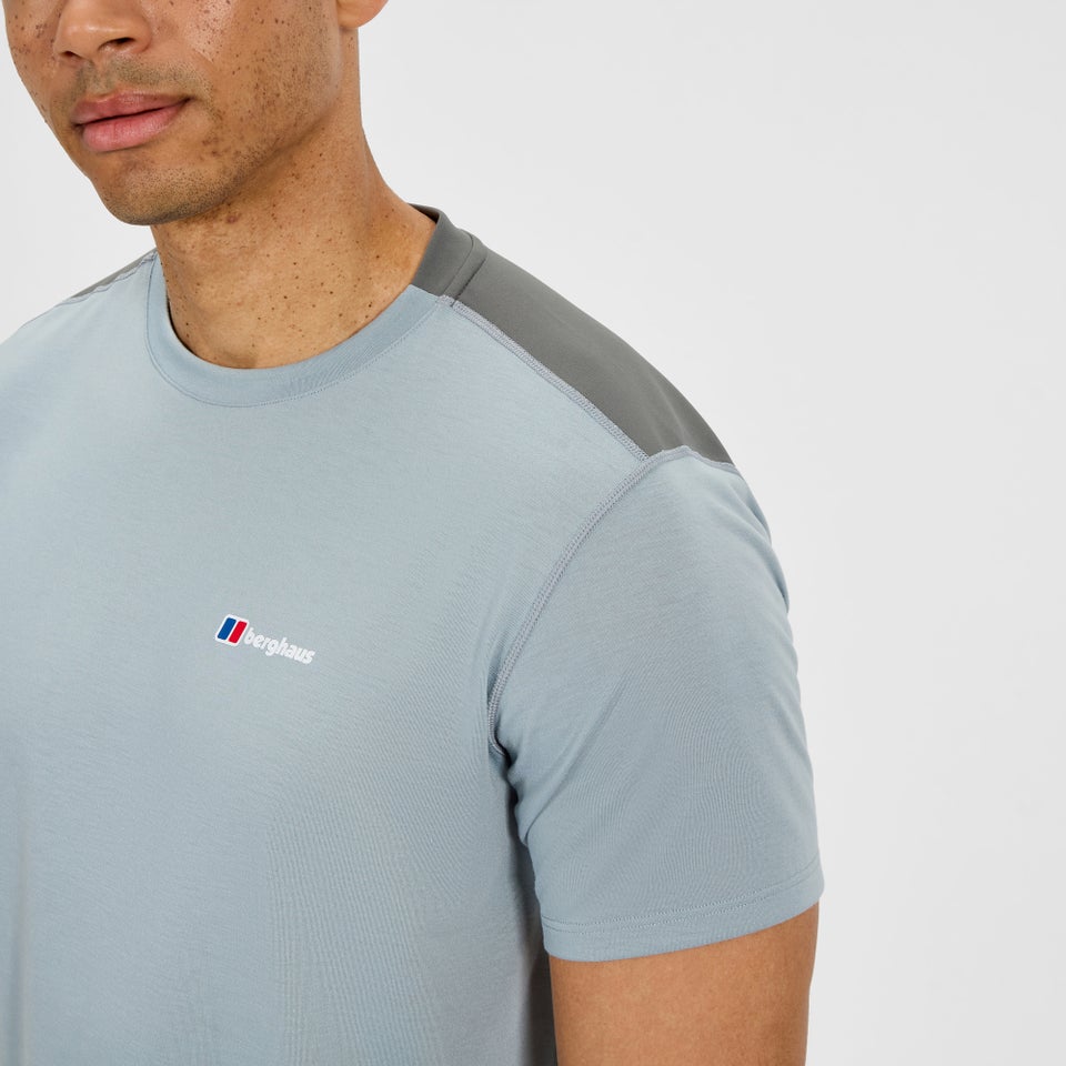Men's Terrain Trek Tech Tee - Grey