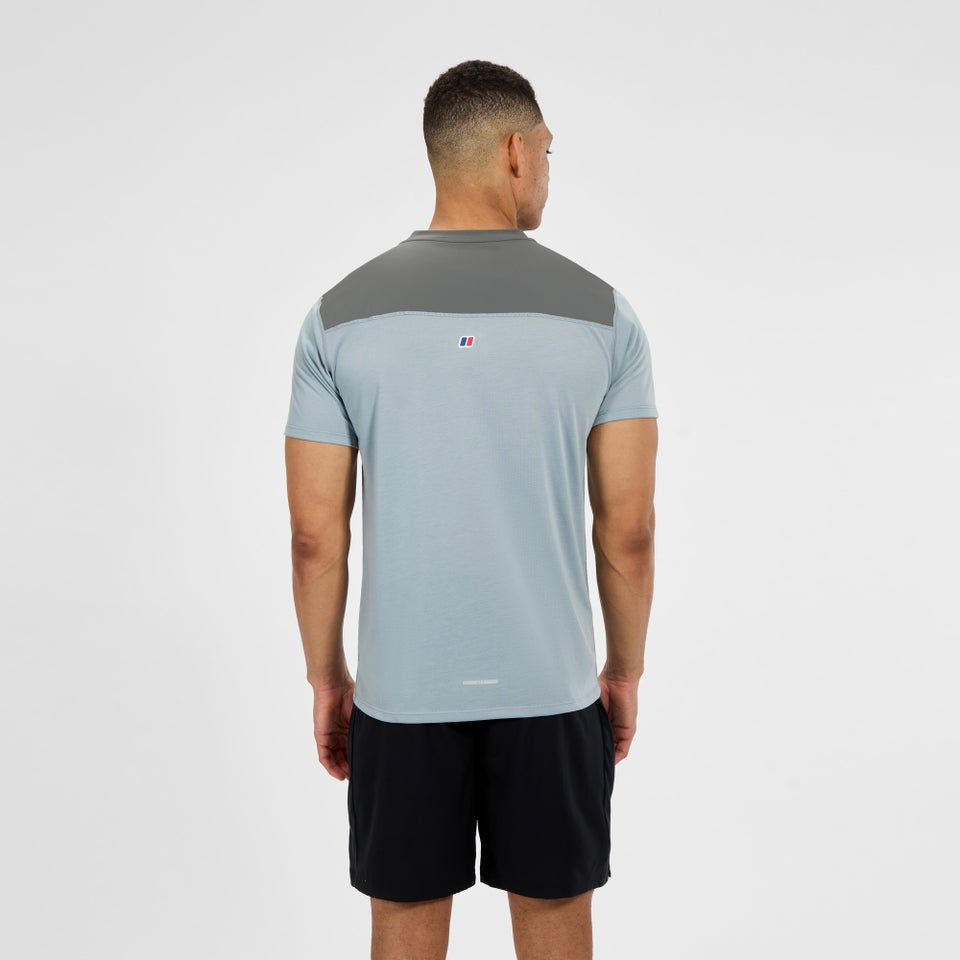 Men's Terrain Trek Tech Tee - Grey