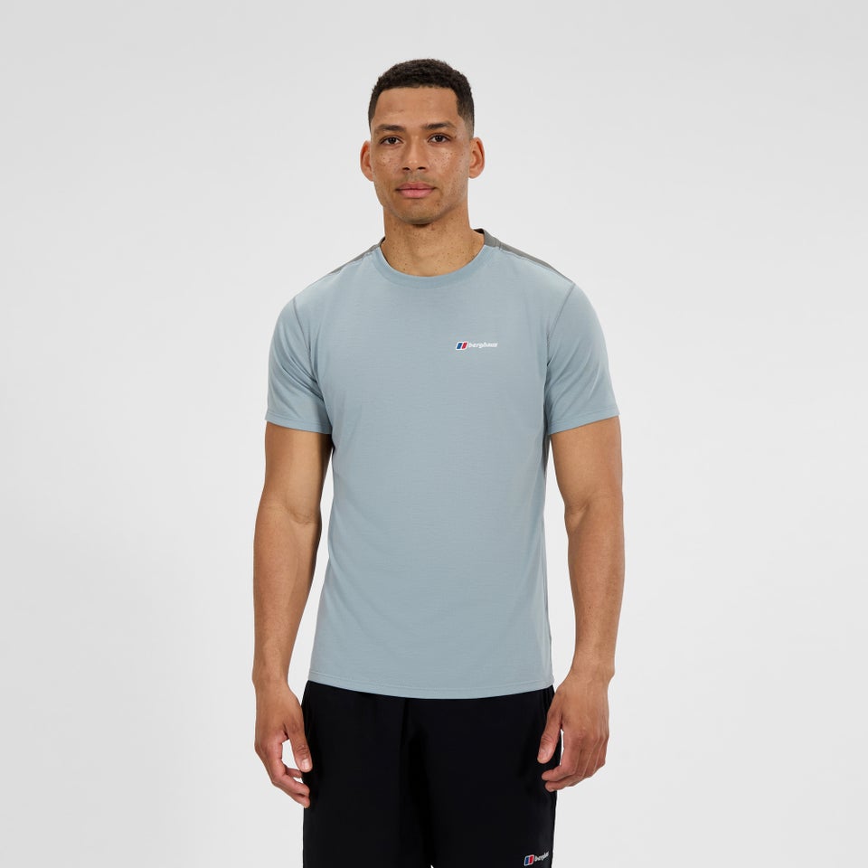 Men's Terrain Trek Tech Tee - Grey