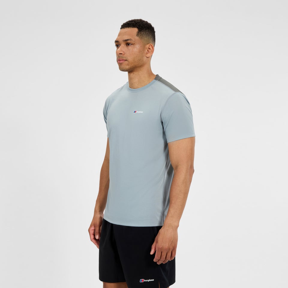 Men's Terrain Trek Tech Tee - Grey