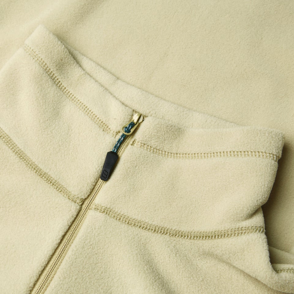Men's Prism Micro Half Zip Polartec Fleece - Natural