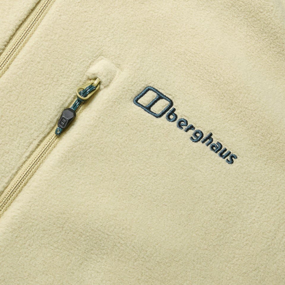 Men's Prism Micro Half Zip Polartec Fleece - Natural