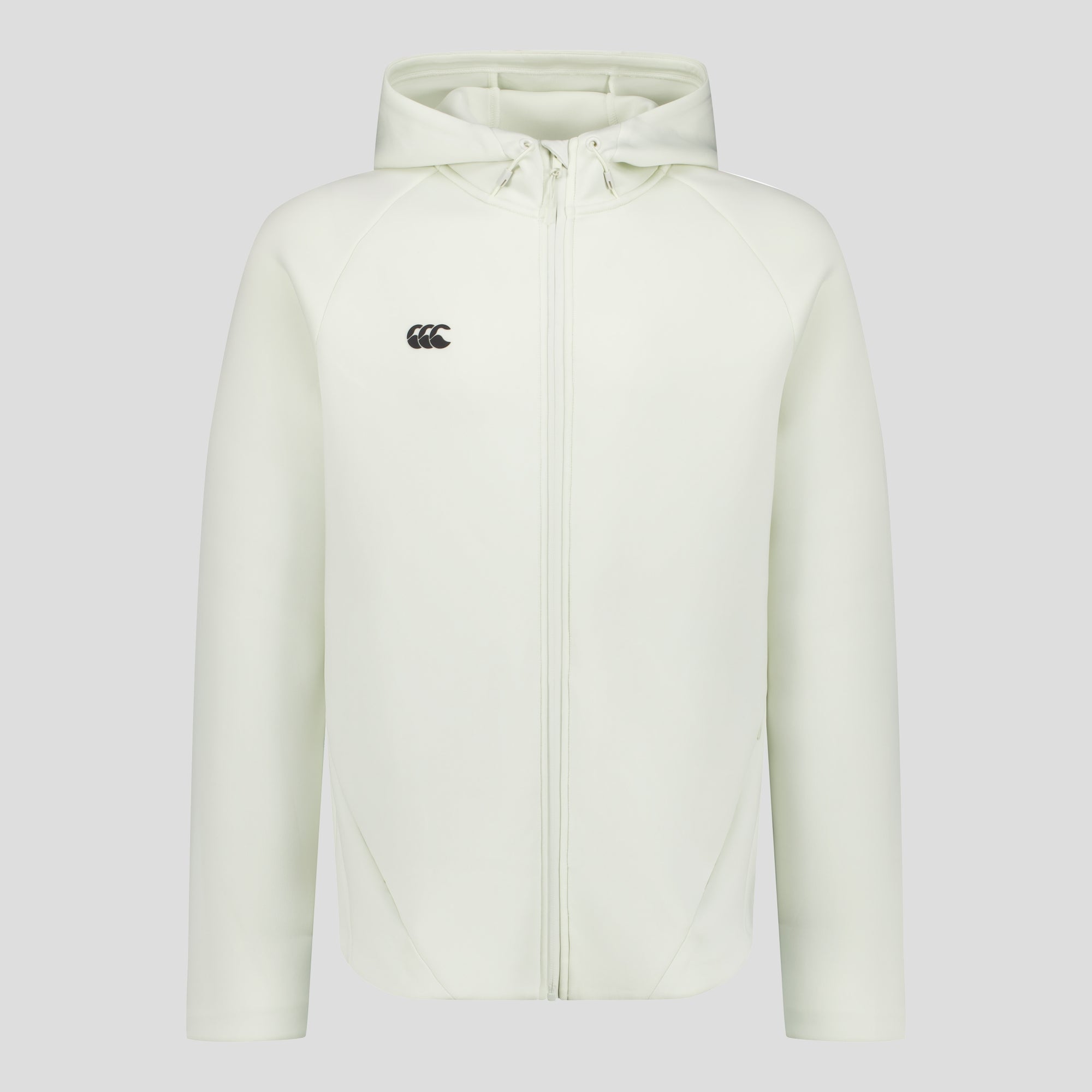 Mens Everest Full Zip Hoody White | Canterbury