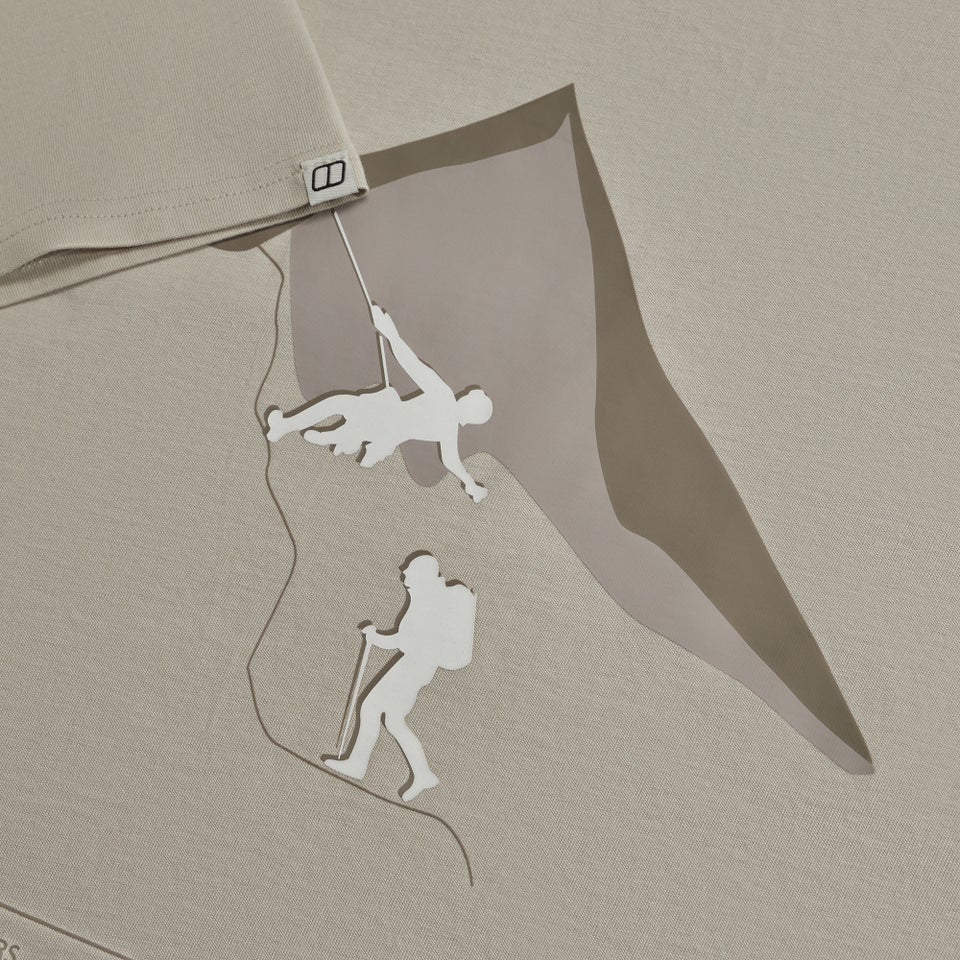 Men's Grappled Tee - Grey