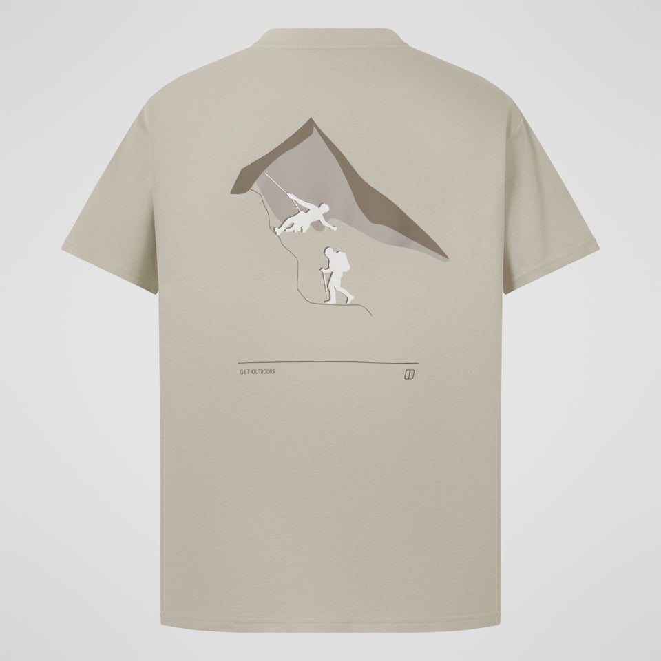 Men's Grappled Tee - Grey