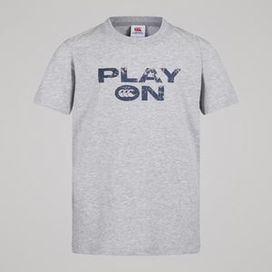 Junior Unisex Legends No Drop Kicks Tee Grey