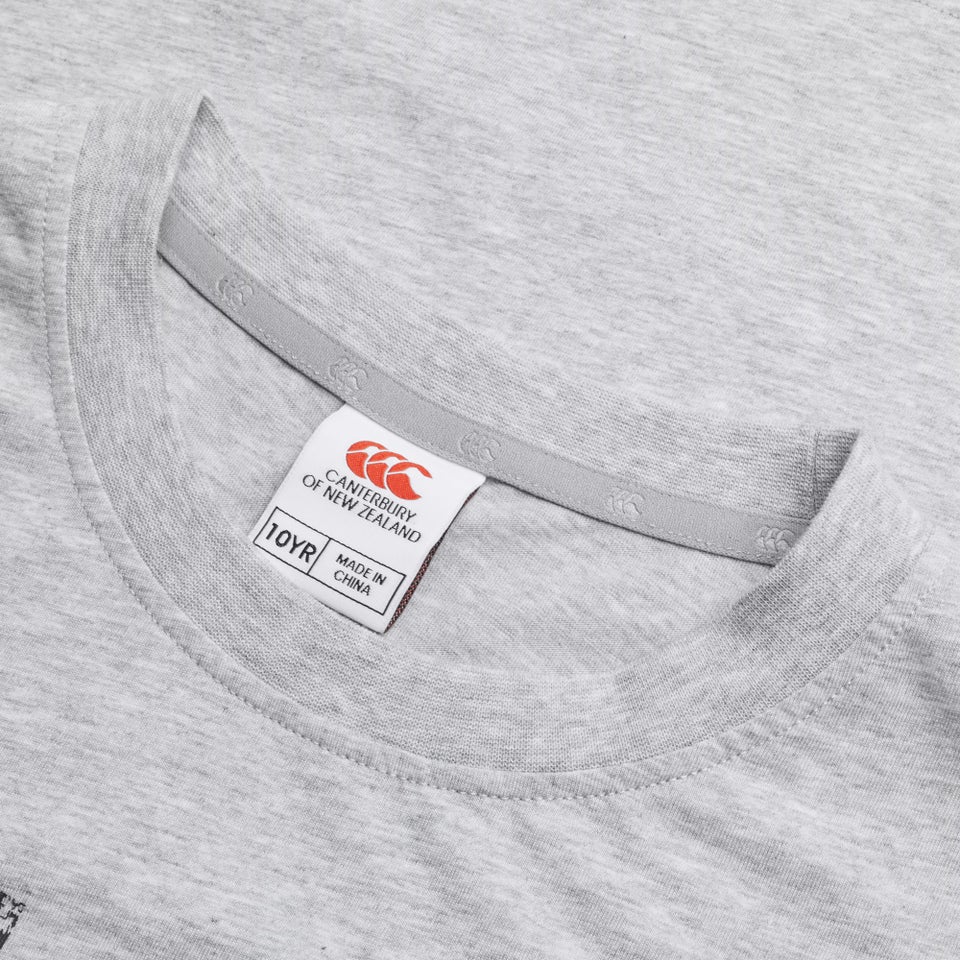 Junior Unisex Legends No Drop Kicks Tee Grey