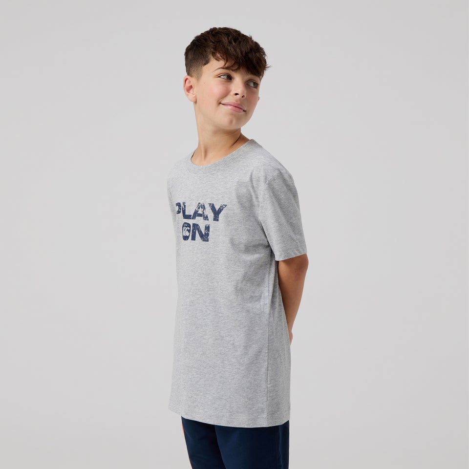 KIDS LEGENDS NO DROP KICKS T-SHIRT GREY