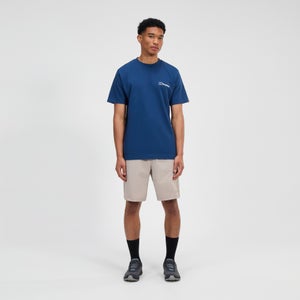 Men's Rolling Peaks Short Sleeve Tee - Blue - XS