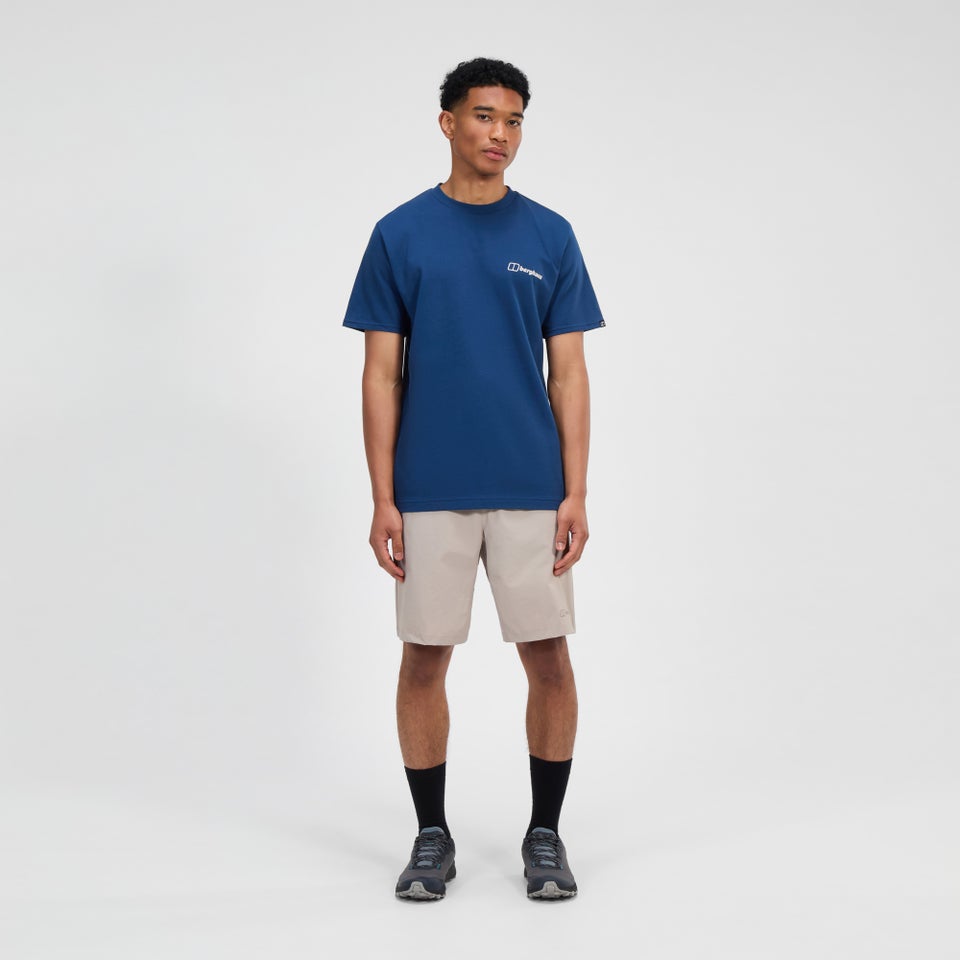 Men's Rolling Peaks Short Sleeve Tee - Blue