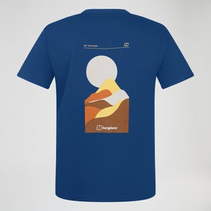 Men's Rolling Peaks Short Sleeve Tee - Blue