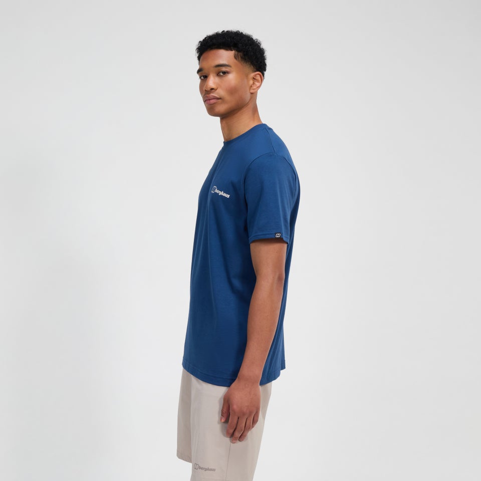 Men's Rolling Peaks Short Sleeve Tee - Blue