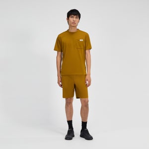 Men's Relaxed Short Sleeve Tech Tee - Brown - M