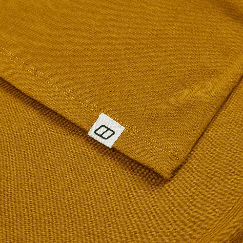 Men's Relaxed Short Sleeve Tech Tee - Brown