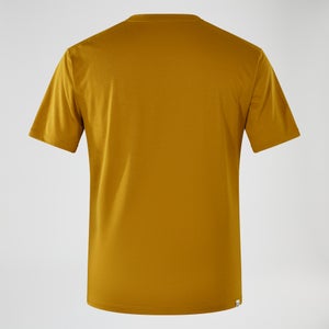 Men's Relaxed Short Sleeve Tech Tee - Brown