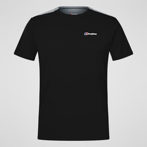 Men's Terrain Trek Tech Tee - Black/Grey