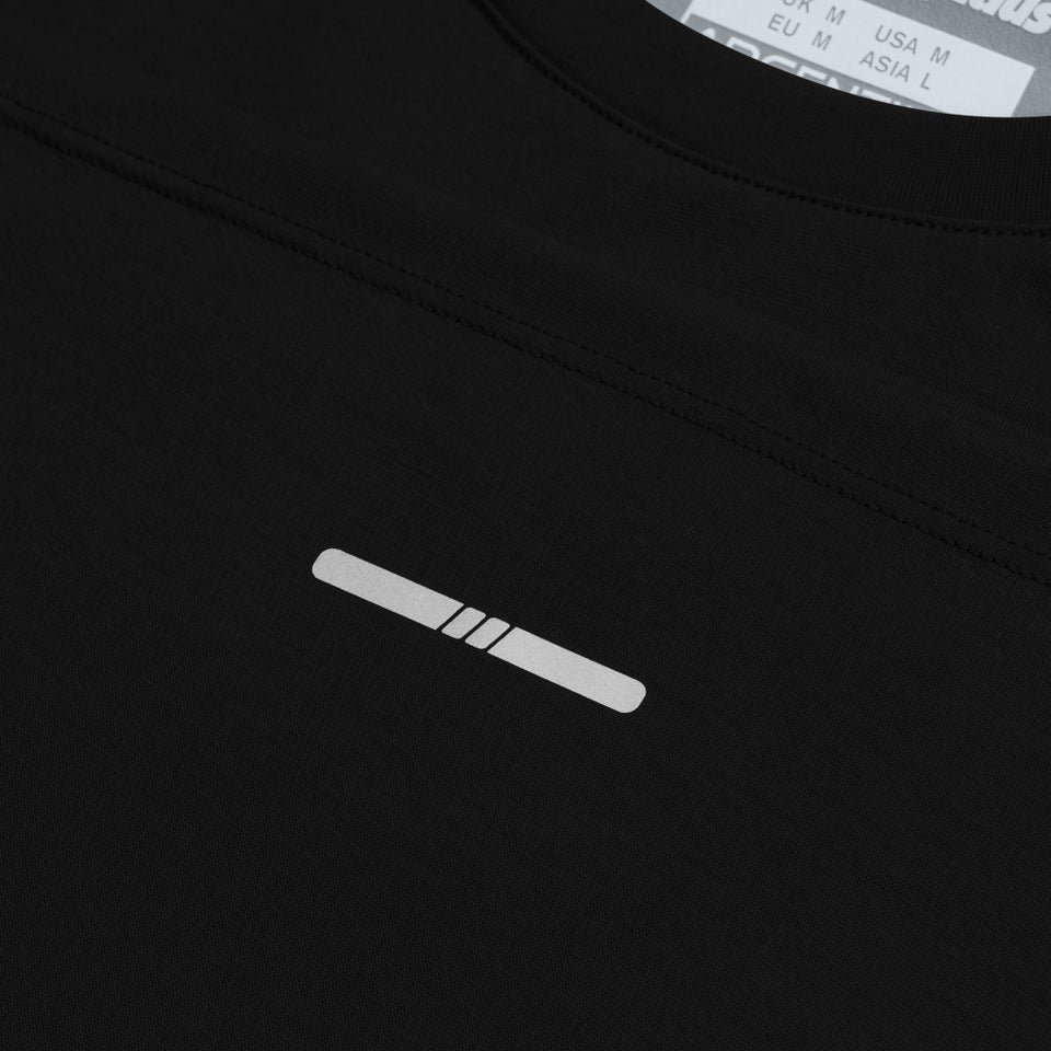 Men's Terrain Trek Tech Tee - Black/Grey