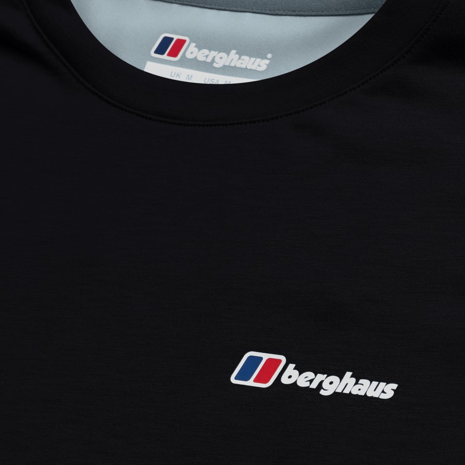 Men's Terrain Trek Tech Tee - Black/Grey