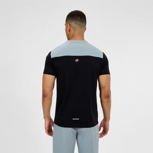 Men's Terrain Trek Tech Tee - Black/Grey
