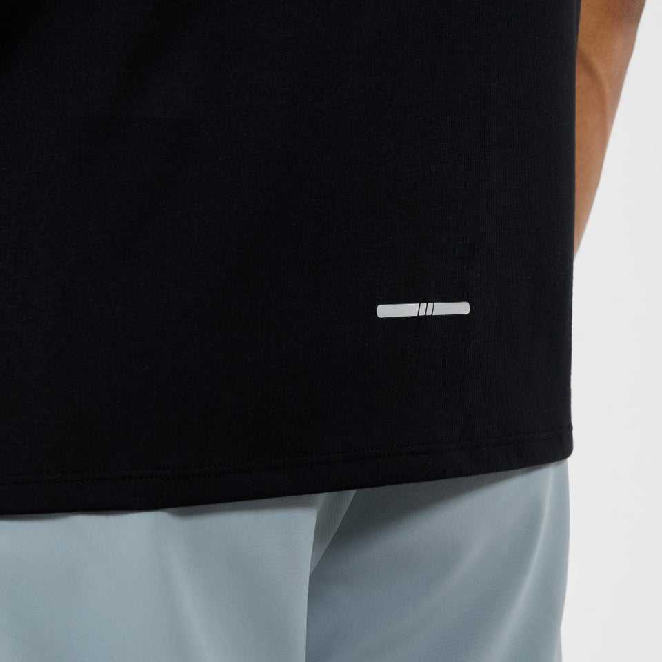 Men's Terrain Trek Tech Tee - Black/Grey