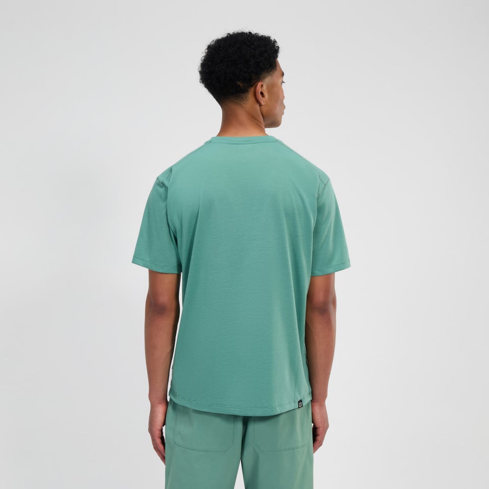 Men's Relaxed Short Sleeve Tech Tee - Green