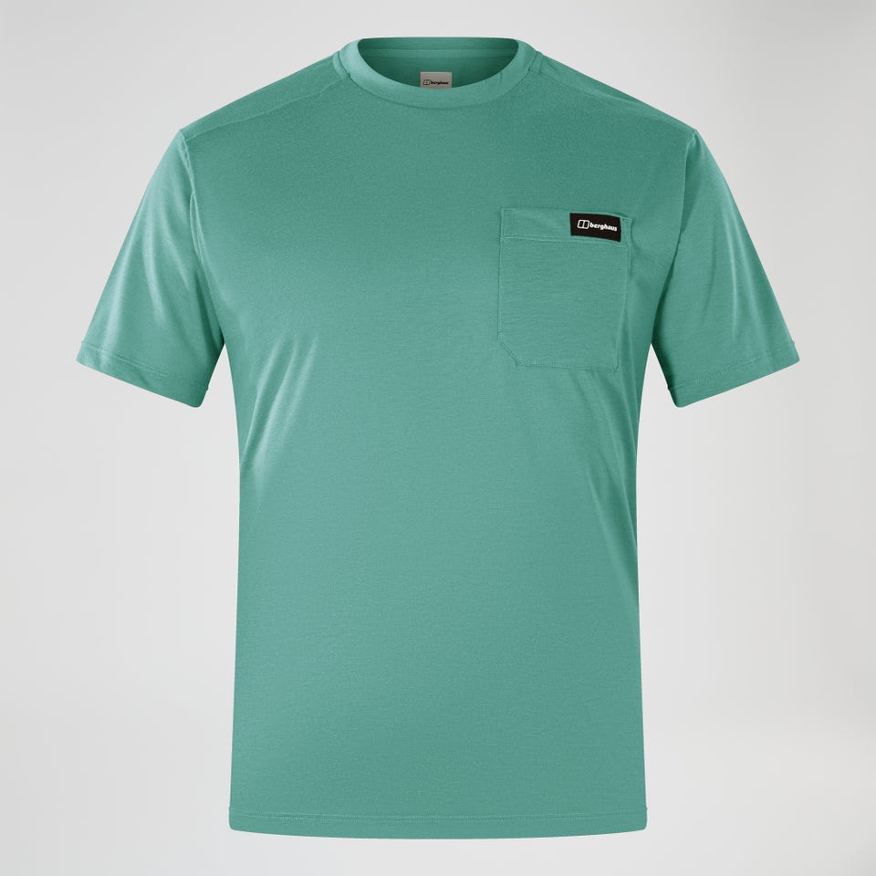 Men's Relaxed Short Sleeve Tech Tee - Green
