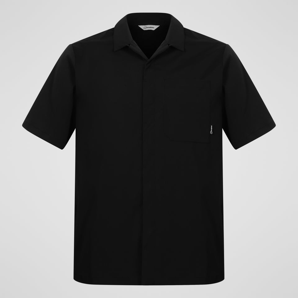 Men's Explorer Short Sleeve Overshirt - Black