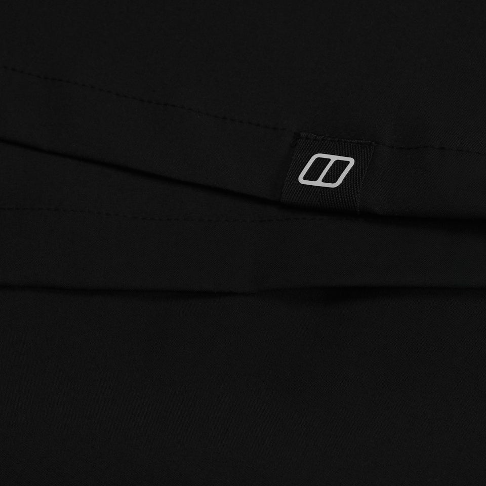 Explorer Kurzarm Hemdjacke für Herren - Schwarz