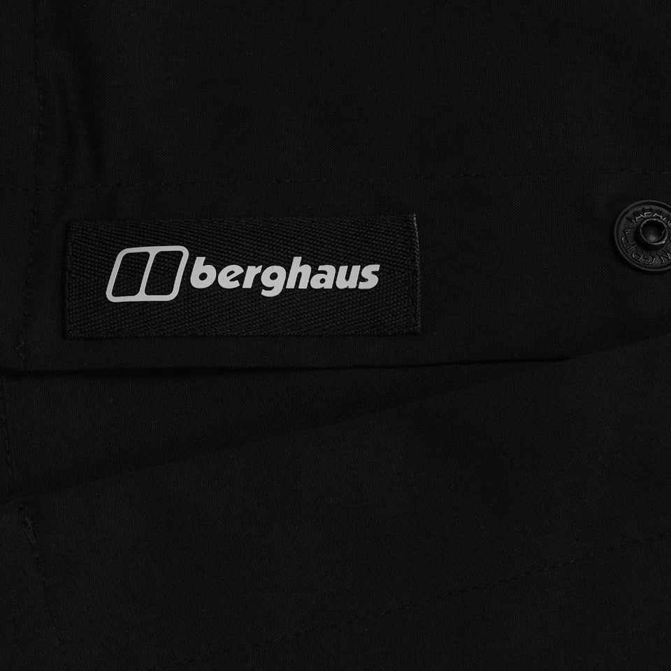 Explorer Kurzarm Hemdjacke für Herren - Schwarz