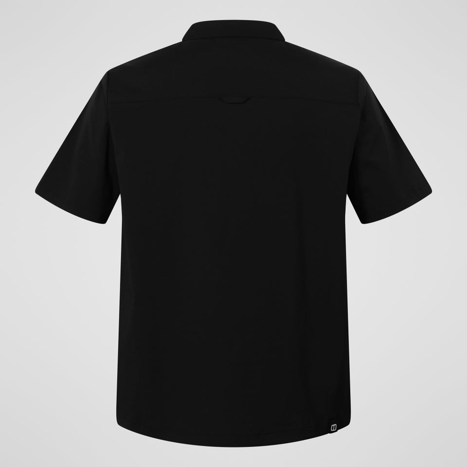 Men's Explorer Short Sleeve Overshirt - Black