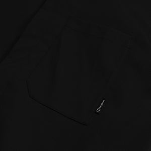 Men's Explorer Short Sleeve Overshirt - Black