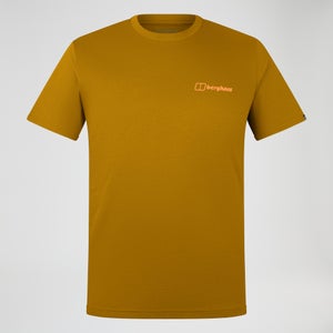 Men's Grappled Short Sleeve Tee - Brown