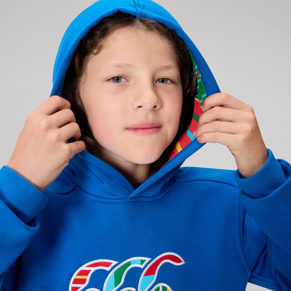 KIDS UGLIES HOODIE BLUE