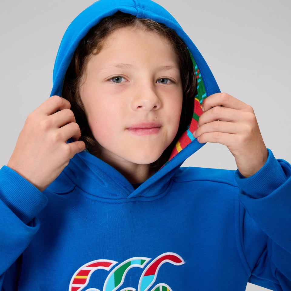 KIDS UGLIES HOODIE BLUE