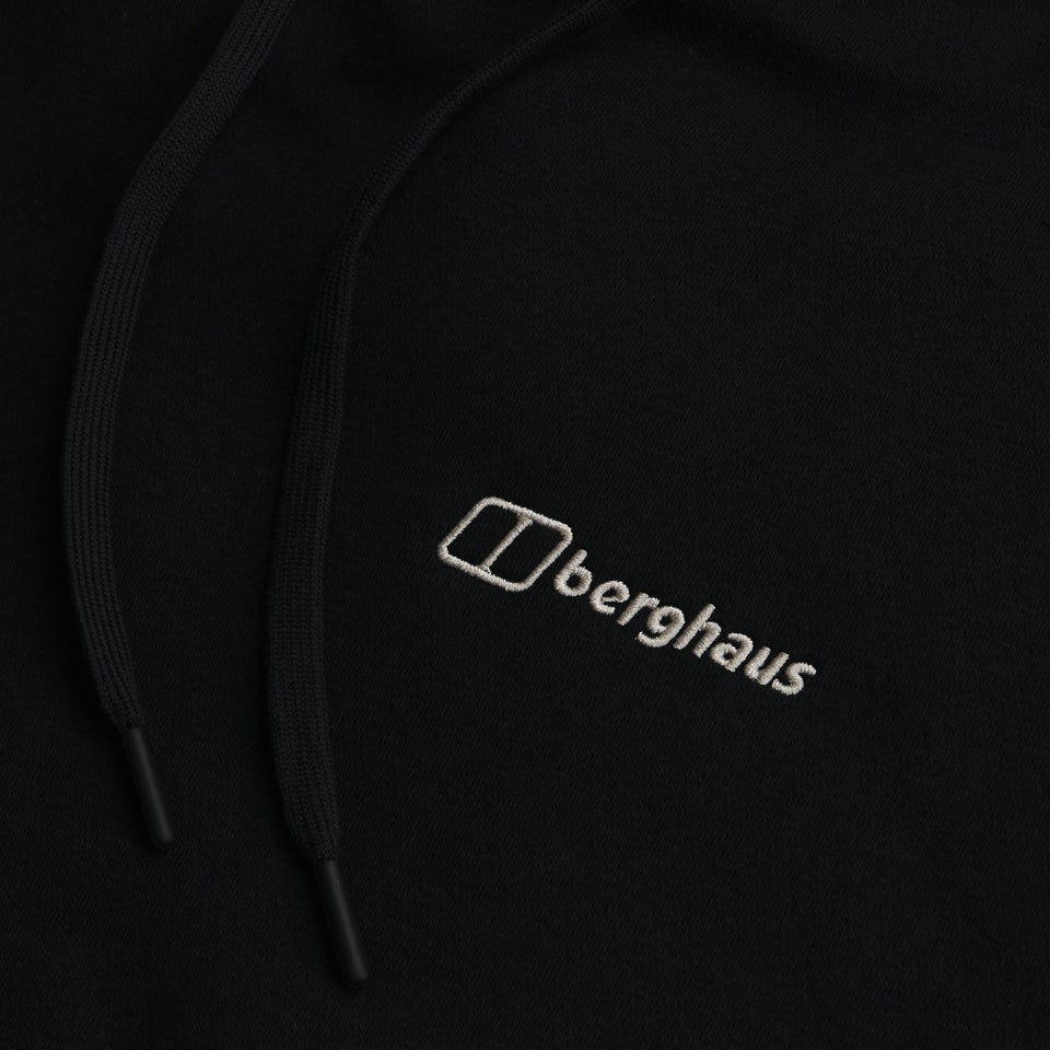 Men's Small Logo Hoody - Black