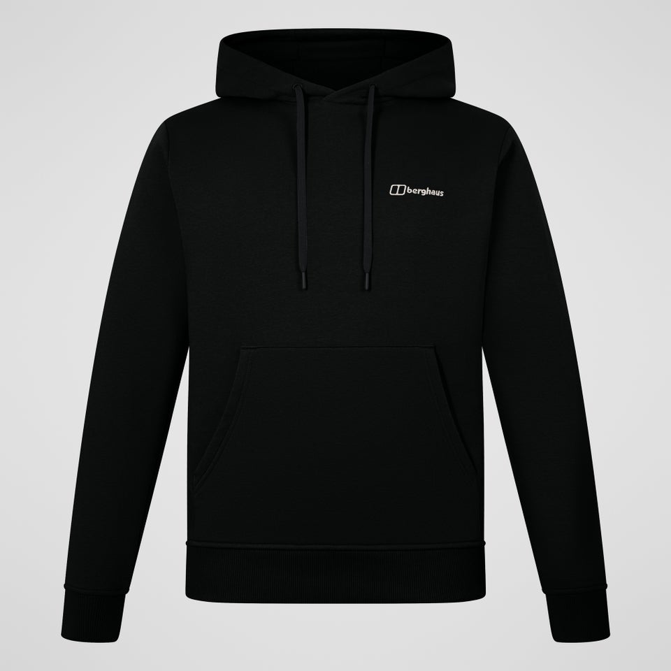 Men's Small Logo Hoody - Black