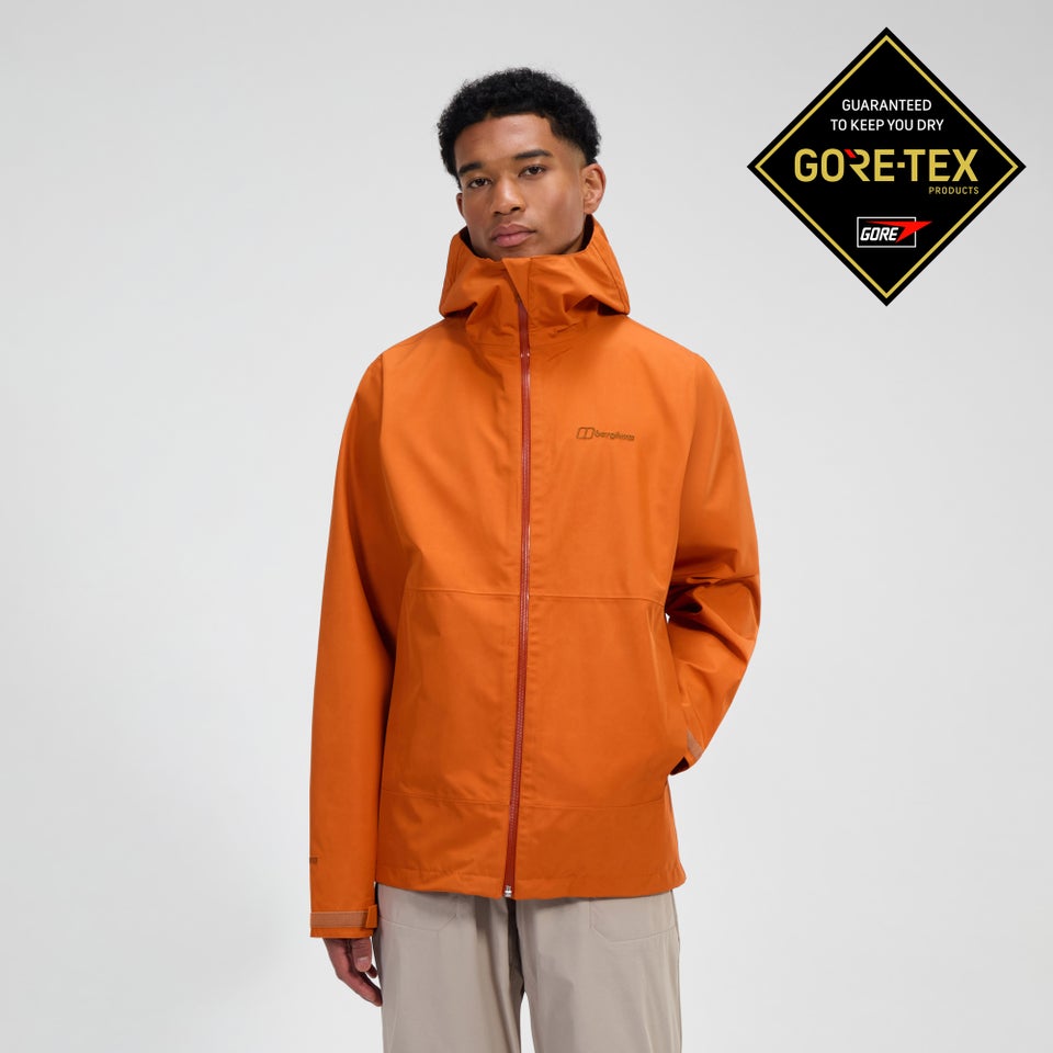 Men's Bramblfell InterActive Gore-Tex Waterproof Jacket - Orange