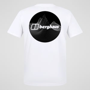 Men's Dotted Mountain Tee - White