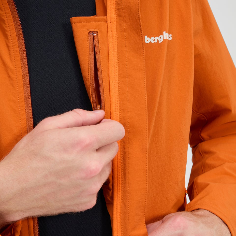 Ridge-Roamer Lite Softshell Jacke für Herren - Orange