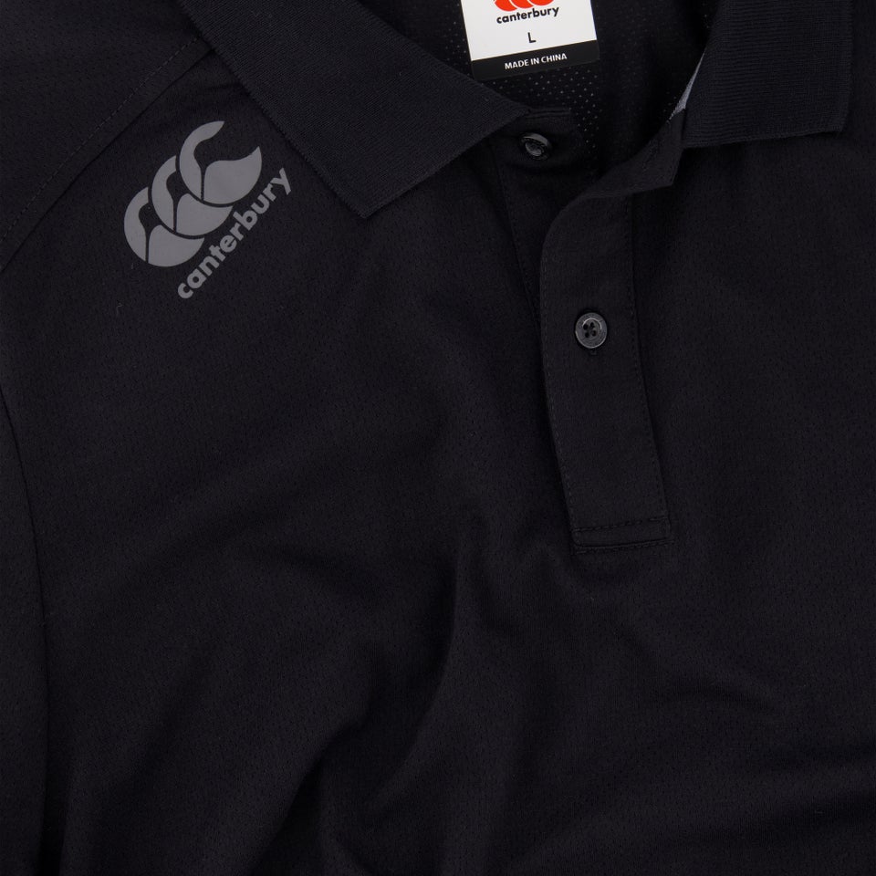 CANTERBURY M VAPODRI TEMPO POLO AM BLACK