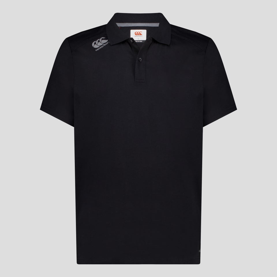 CANTERBURY M VAPODRI TEMPO POLO AM BLACK